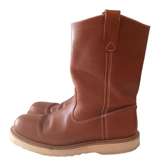 Guide Gear Wellington Mens Boots 9.5M Work Wedge Leather Oil Resistant Sole - Picture 15 of 16